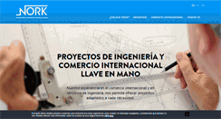 Desktop Screenshot of nork.es